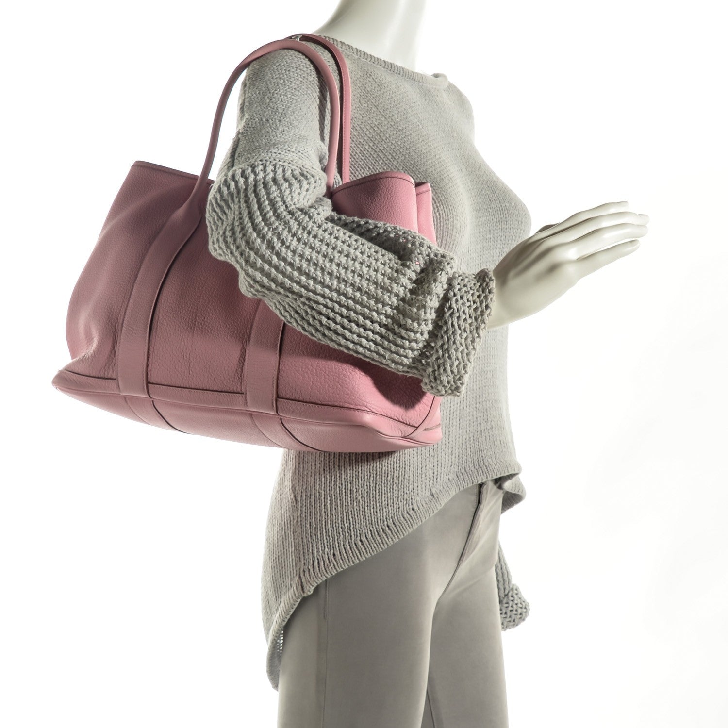 Hermes Buffle Sindhu Garden Party MM 5P Pink 2 of 12