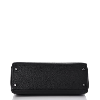 Hermes Togo Kelly Retourne 32 Black 7 of 39