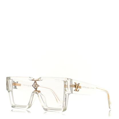 Louis Vuitton Cyclone Sunglasses Z1642W Transparent 1 of 9
