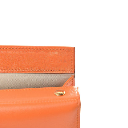 Hermes Veau Gulliver Karo PM Orange 7 of 8