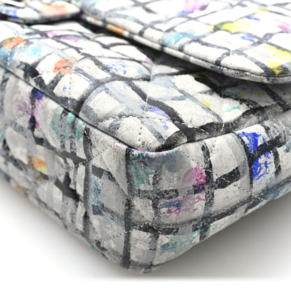 Chanel Calfskin Hand Painted Graffiti Flap Multicolor 10 of 10