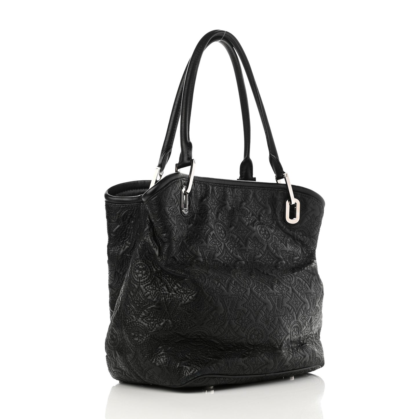 Monogram Lambskin Antheia Lilia PM Black