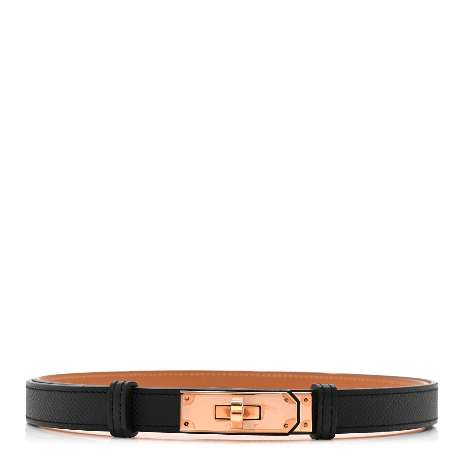 Hermes Epsom Kelly Belt Black 1 of 4