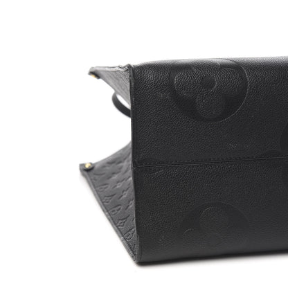 Louis Vuitton Empreinte Monogram Giant Onthego GM Black 7 of 9