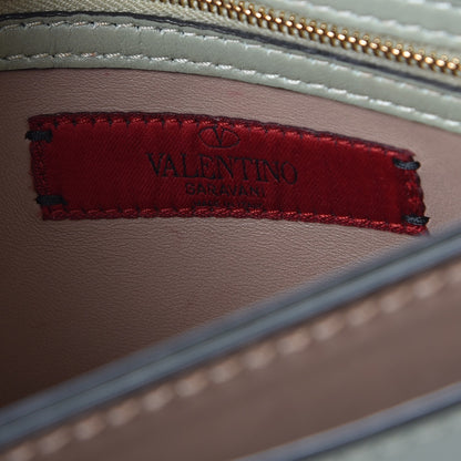 Valentino Garavani Nappa Rockstud Wristlet Clutch Green Tea Sorbet 6 of 12