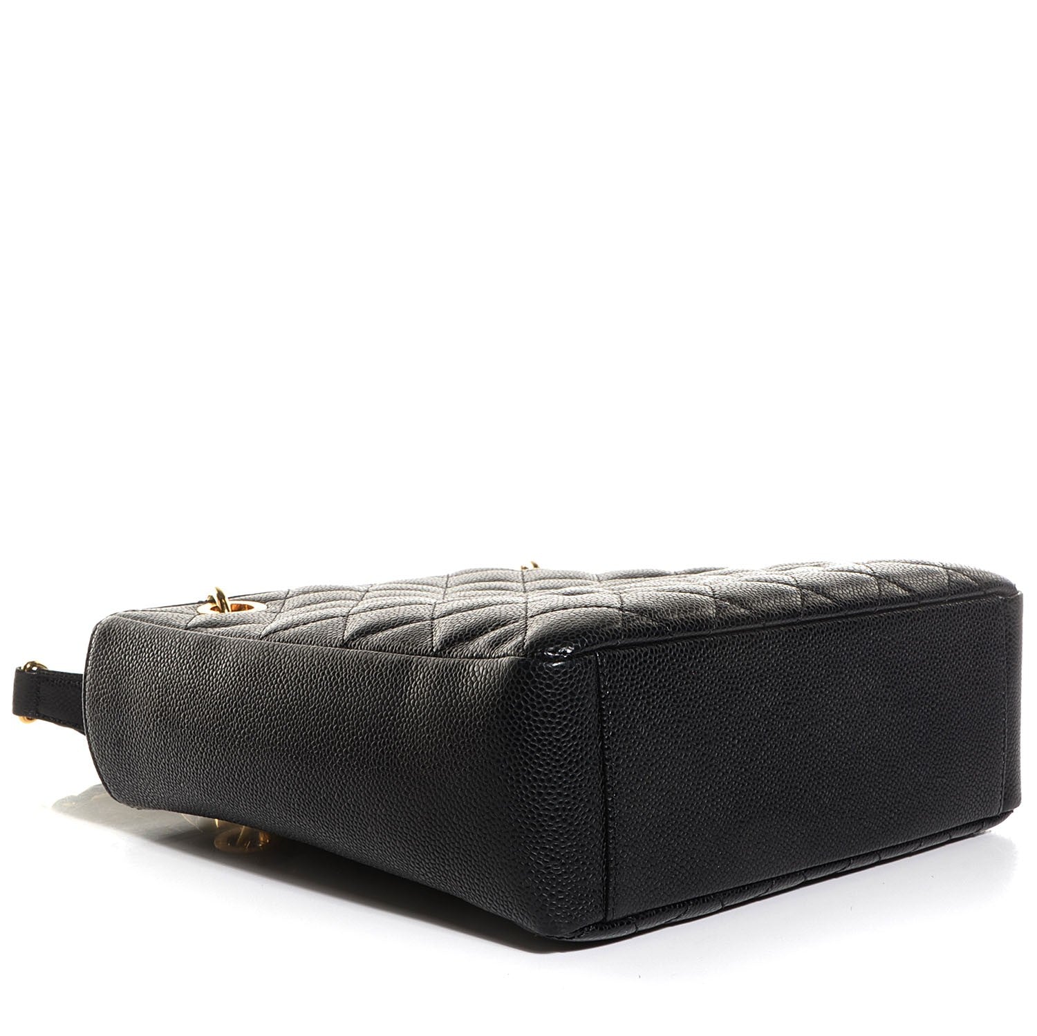 Chanel Caviar Quilted Petit Shopping Tote PST Black 4 of 8