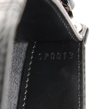 Louis Vuitton Epi Demi Lune Pochette Black 7 of 8