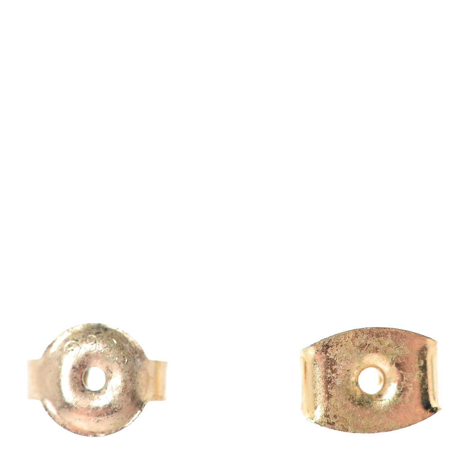 Chanel CC Drop Earrings Gold 4 of 4