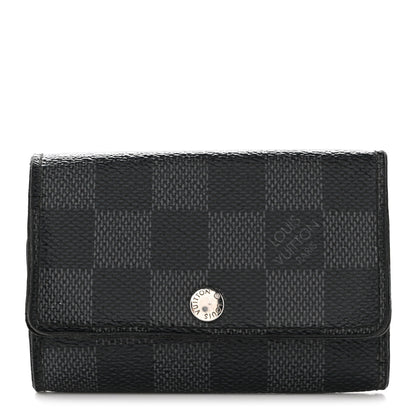 Louis Vuitton Damier Graphite Multicles 6 Key Holder 1 of 7