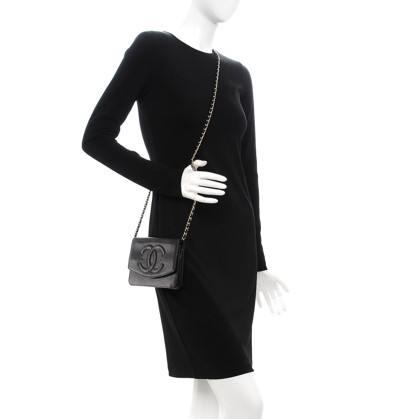 Caviar Timeless CC Wallet On Chain WOC Black