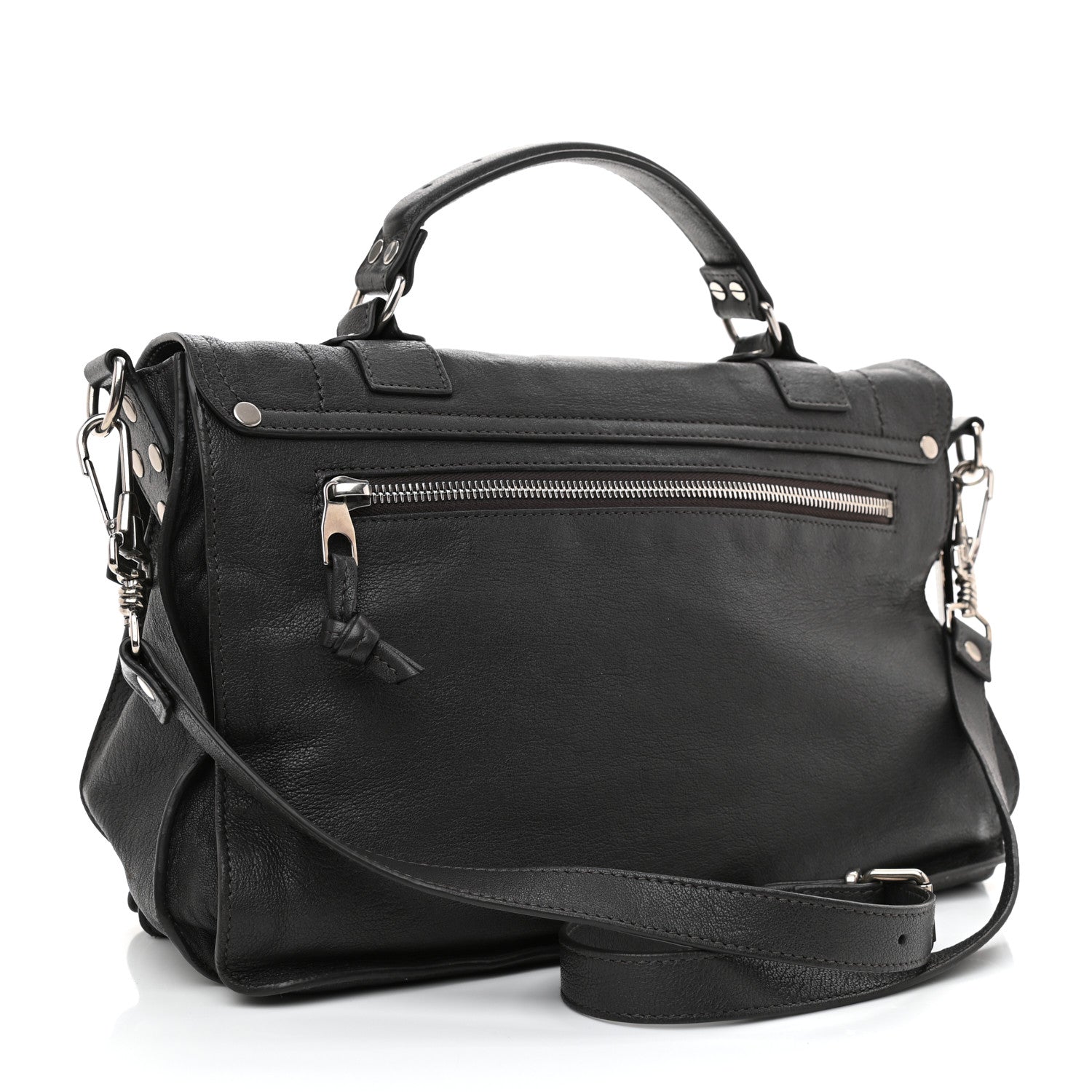 Proenza Schouler Lambskin Medium PS1 Satchel Pepe 2 of 8
