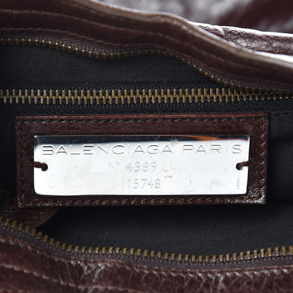 Balenciaga Chevre Classic Hardware City Mogano 6 of 17