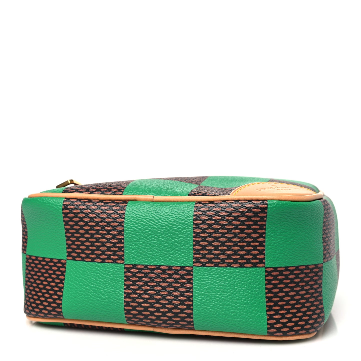 Damier Pop Chess Messenger Green