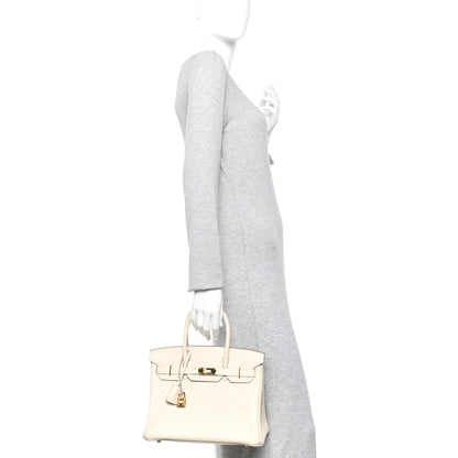 Hermes Togo Birkin 30 Craie 2 of 11