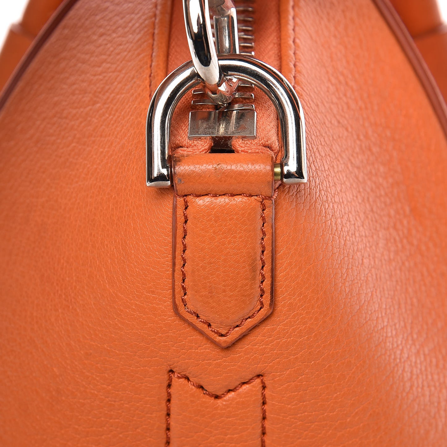 Sugar Goatskin Medium Antigona Orange