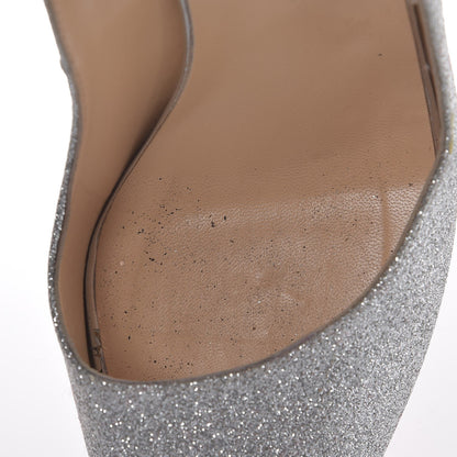 Christian Louboutin Glitter No Prive 120 Pumps 40 Silver 11 of 12