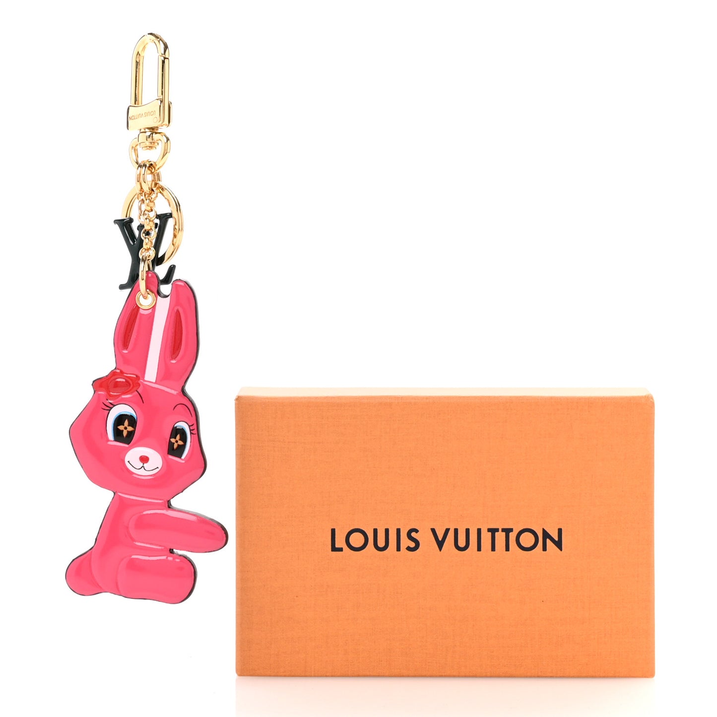 Animogram Rabbit Bag Charm Key Holder