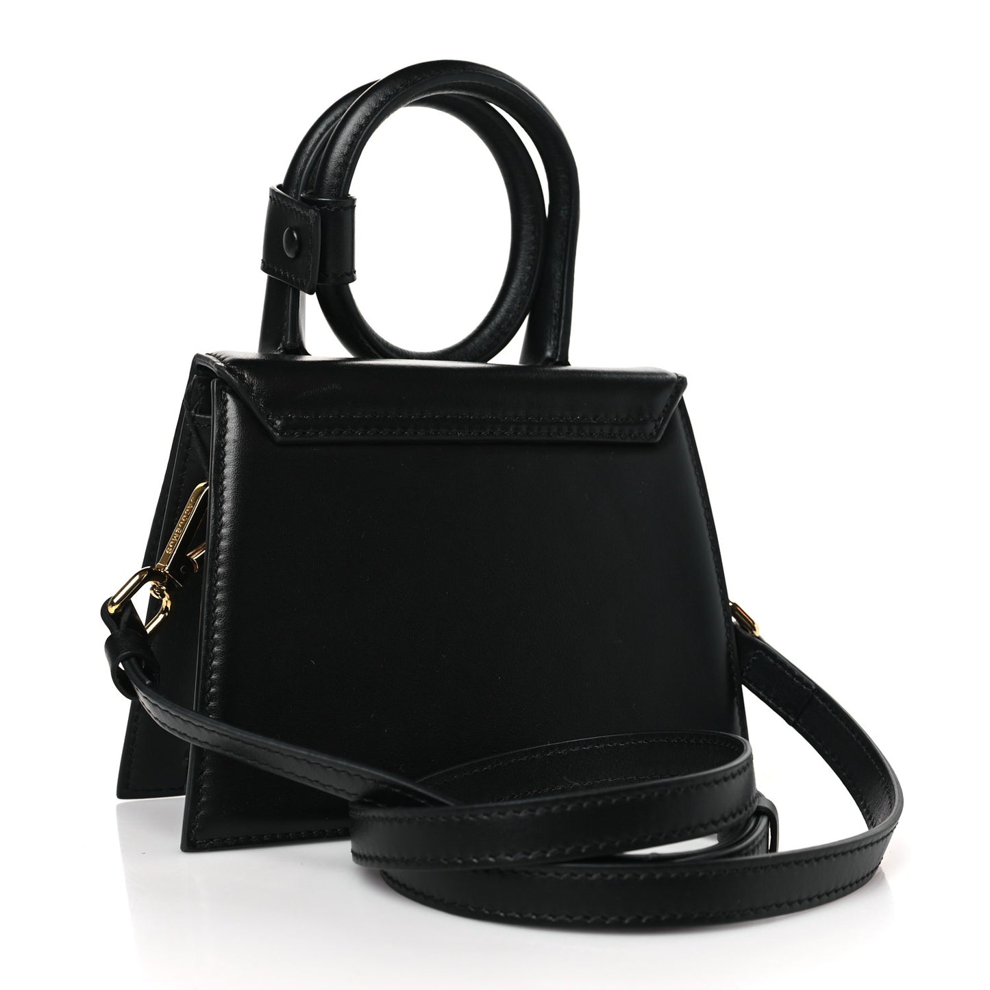 Smooth Calfskin Le Chiquito Noeud Black