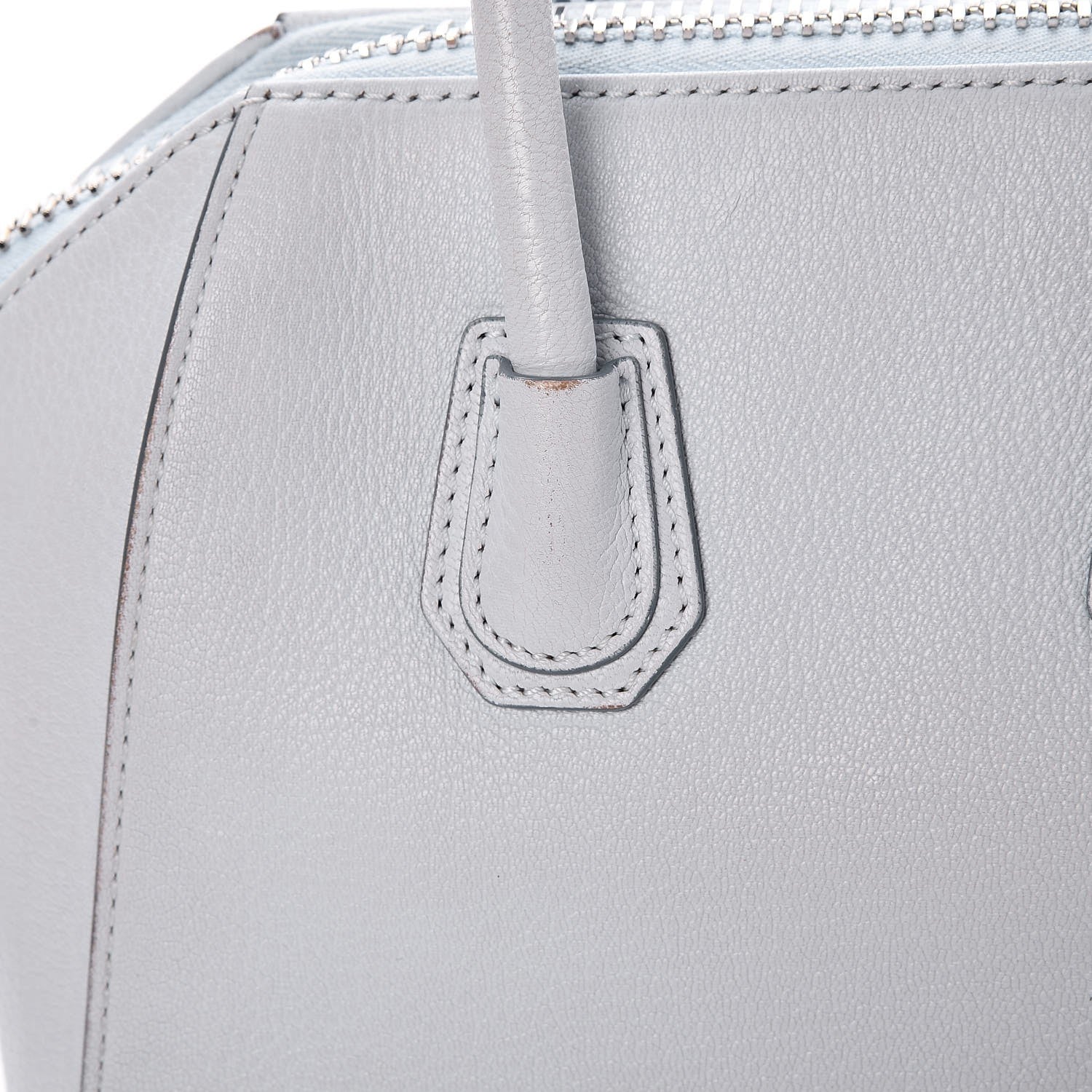Givenchy Sugar Goatskin Mini Antigona Light Blue 10 of 10