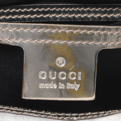 Gucci Monogram Medium Joy Boston Metallic 6 of 7