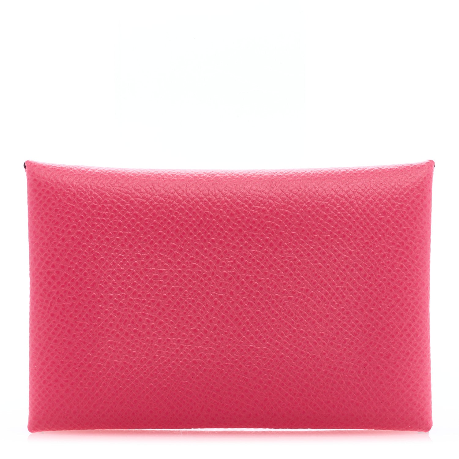 Hermes Epsom Calvi Card Case Rose Azalee 1 of 6