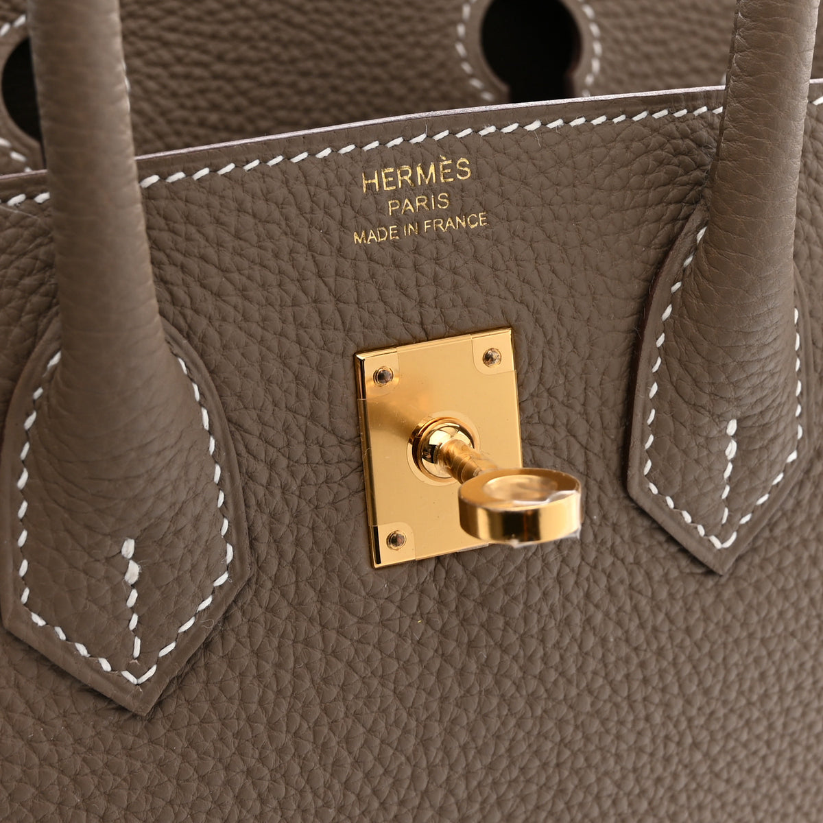 Hermes Togo Birkin 25 Etoupe 6 of 12
