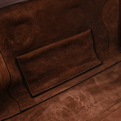 Celine Supple Shiny Lambskin Medium New Luggage Brick 10 of 11