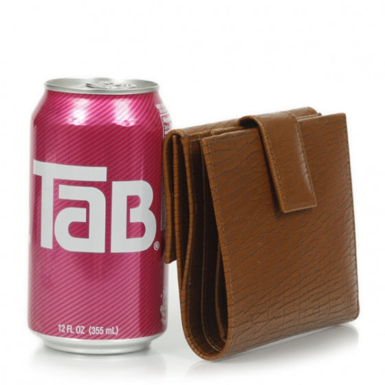 Leather Bamboo Bar French Wallet