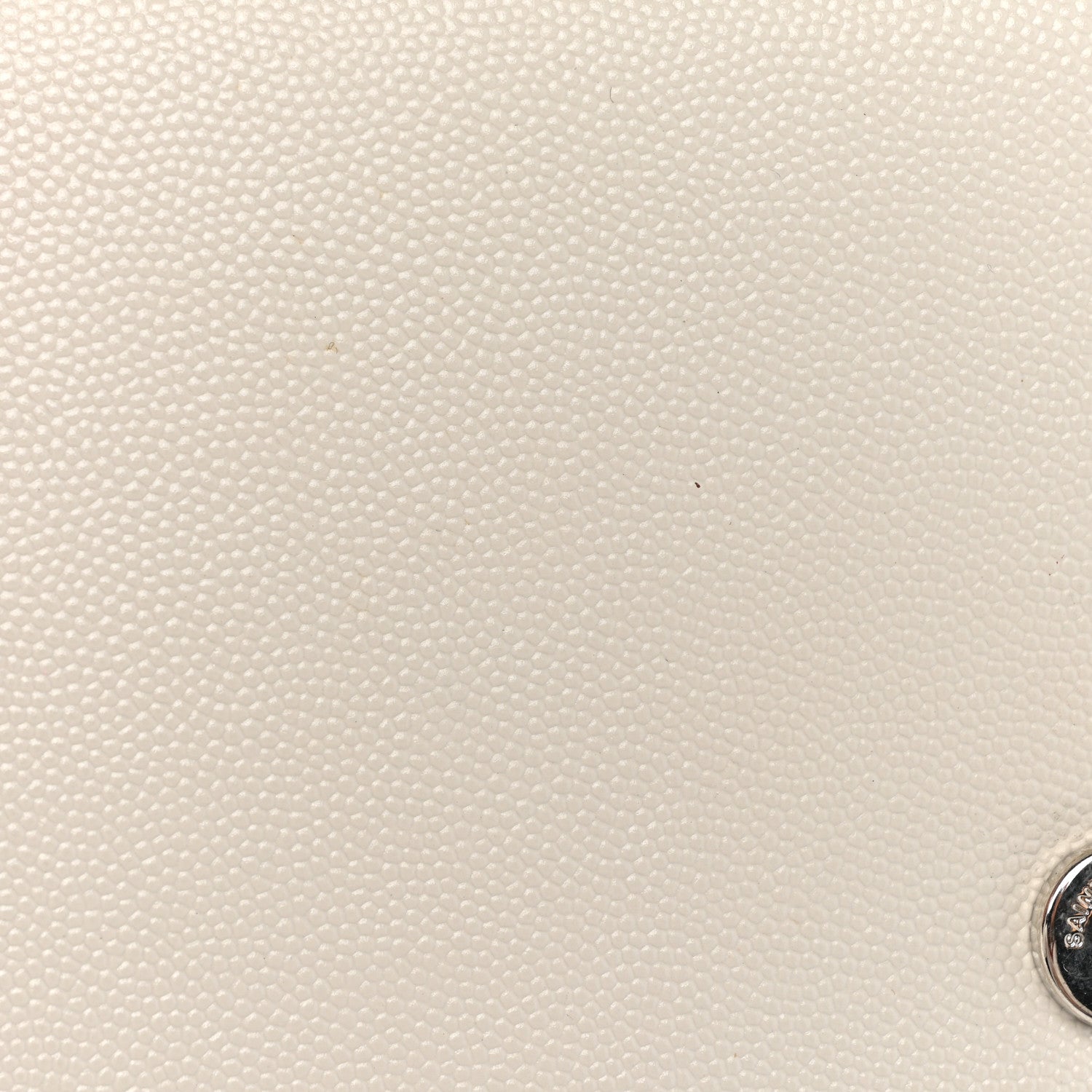 Saint Laurent Grain De Poudre Small Monogram Kate Satchel Icy White 15 of 27