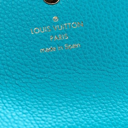 Louis Vuitton Empreinte Rosalie Coin Purse Turquoise 5 of 8