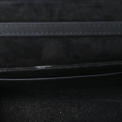 Christian Dior Ultra Matte Calfskin Cannage Mini Waist Pouch on Chain Black 5 of 10
