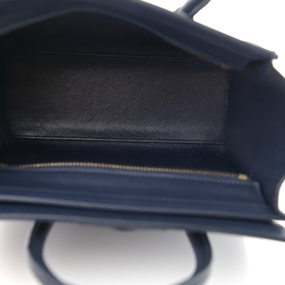 Celine Smooth Calfskin Nano Luggage Ink 5 of 13