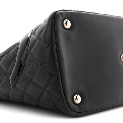 Chanel Calfskin Quilted Large Cambon Tote Black 9 of 14