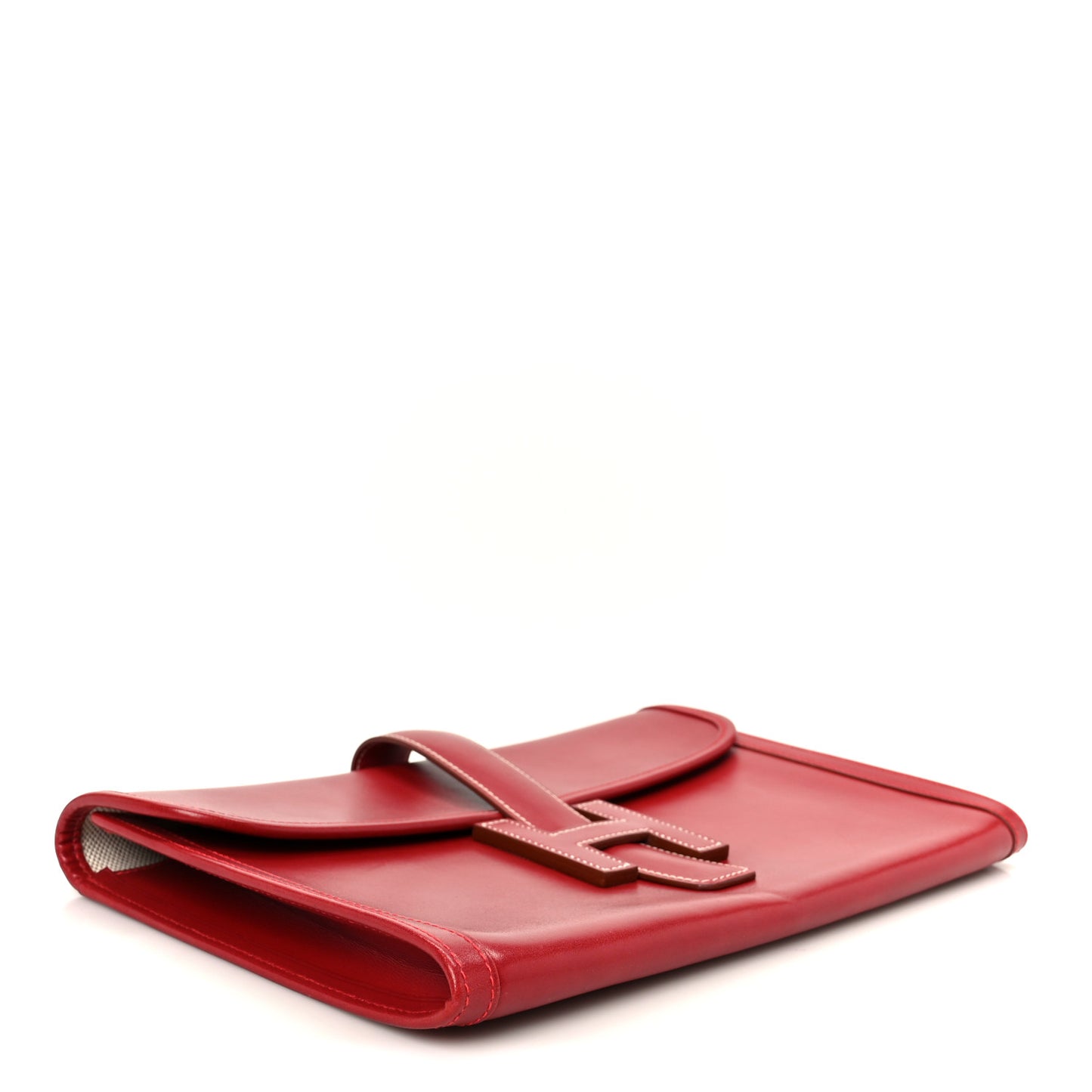 Courchevel Jige PM Clutch Rouge Vif