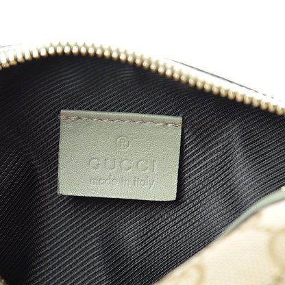 Gucci Monogram Small Cosmetic Case Metallic Green 6 of 8