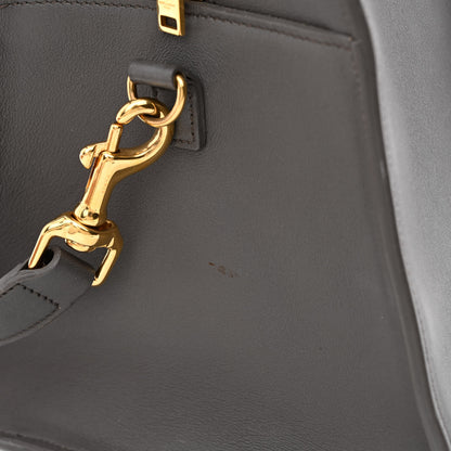 Saint Laurent Smooth Calfskin Medium Monogram Cabas Fog 19 of 19