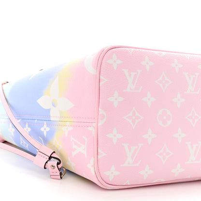 Louis Vuitton Monogram Escale Neverfull MM Pastel 10 of 11