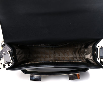 Proenza Schouler Calfskin Camouflage Tiny PS11 Classic Shoulder Bag Black 5 of 14
