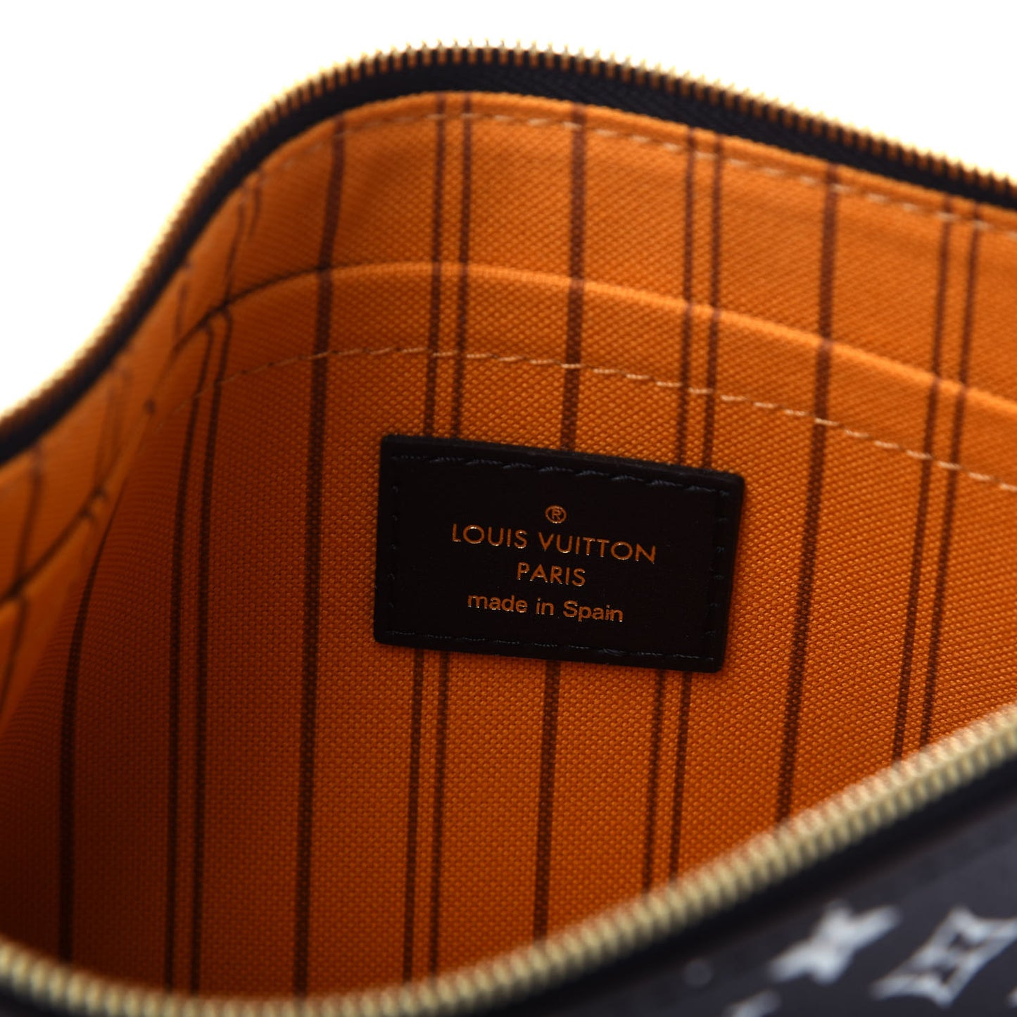 Monogram Giant Jungle Neverfull MM GM Pochette Black