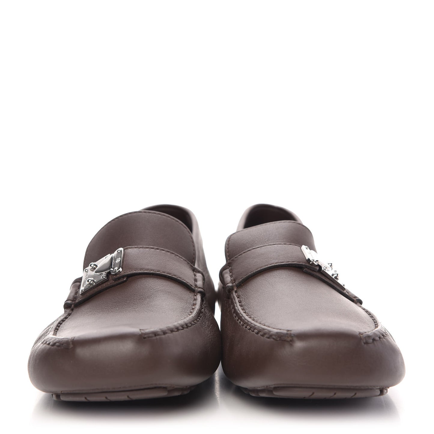 Calfskin Mens Lombok Moccasin Loafers 9 Cacao