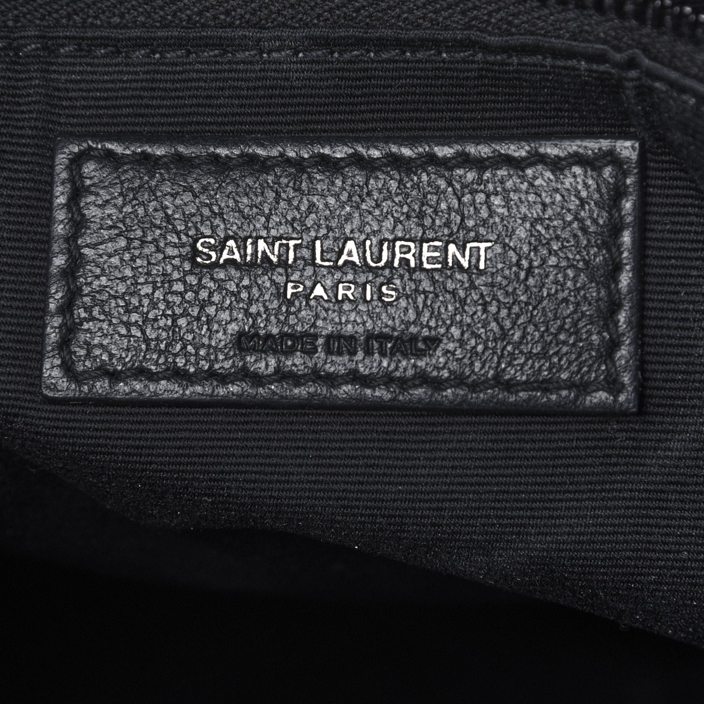 Crinkled Calfskin Matelasse Monogram Medium Niki Shopper Tote Black