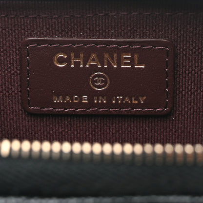 Chanel Caviar Quilted Zip Card Holder Black 6 of 7