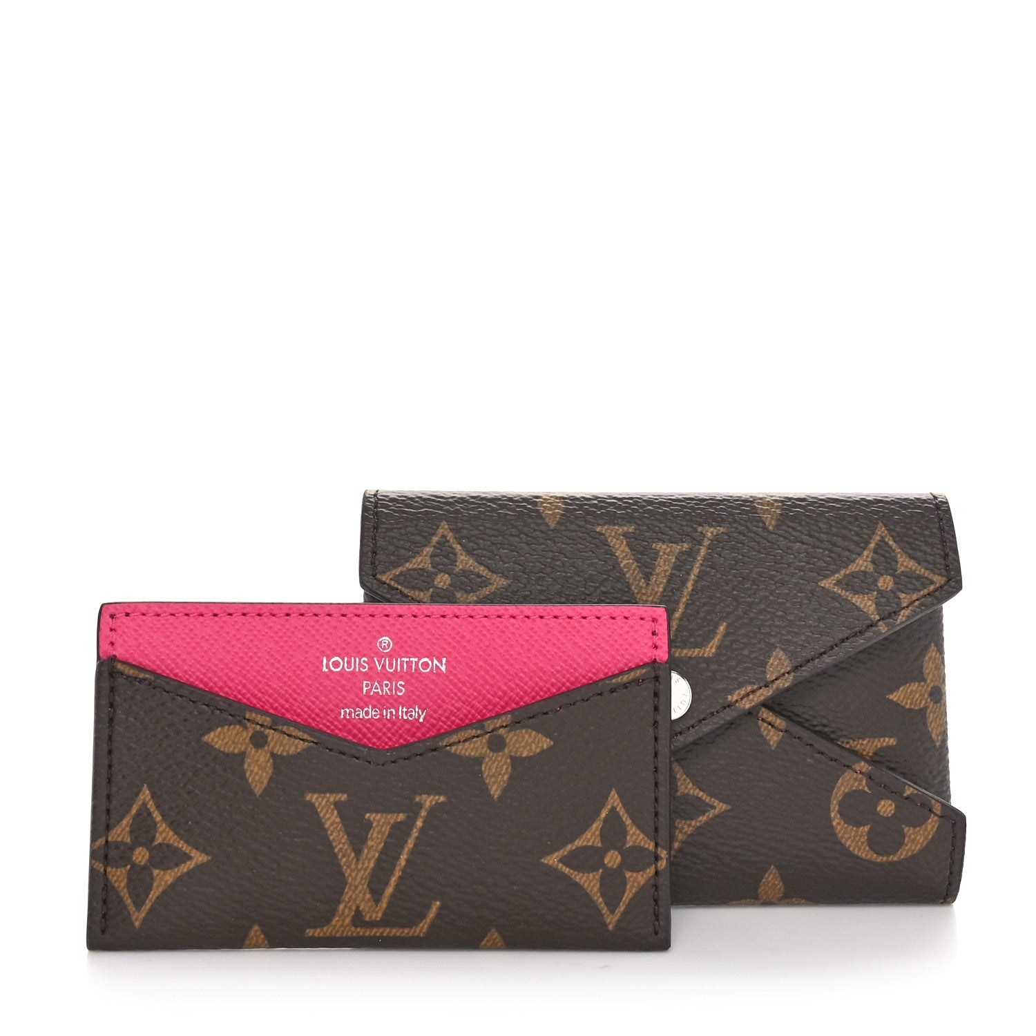 Louis Vuitton Monogram LV Colormania Kirigami Card Holder Pondichery Pink 3 of 8