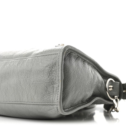 Balenciaga Agneau Classic Silver Hardware S City Gris Haussmannien 11 of 11