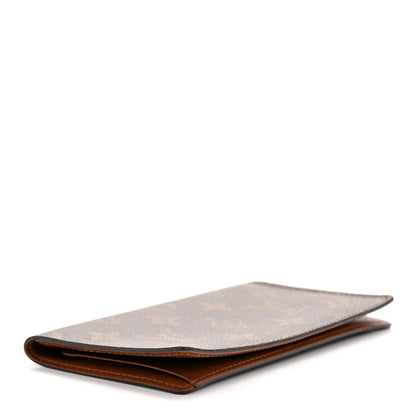 Louis Vuitton Monogram Simple Checkbook Holder Wallet Cover 4 of 9