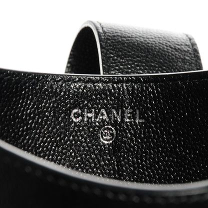 Chanel Caviar iPad Case Crossbody Black 6 of 8