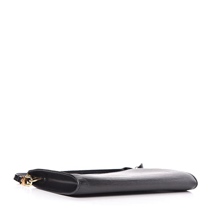 Louis Vuitton Epi Pochette Accessories 24 Black 5 of 10