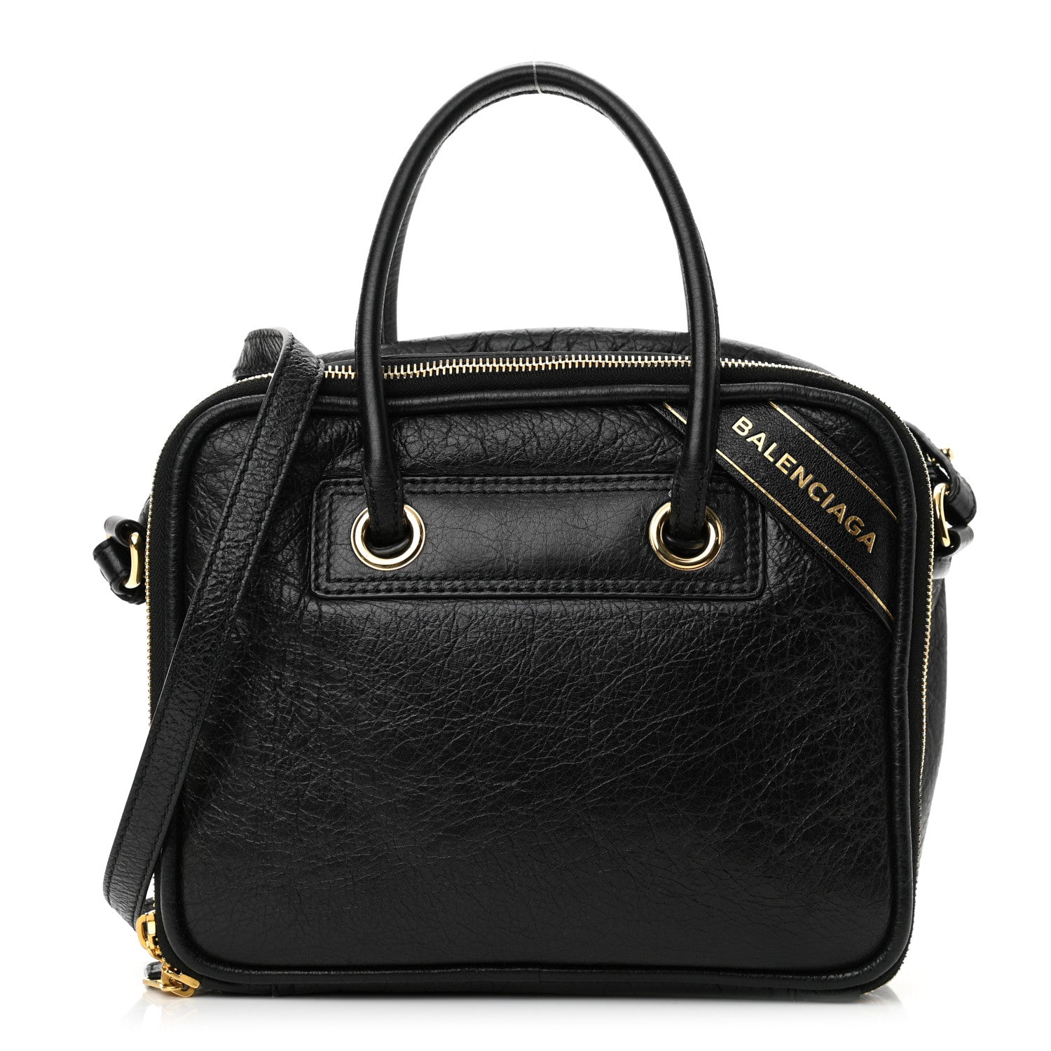 Balenciaga Agneau S Blanket Square Tote Black 1 of 10