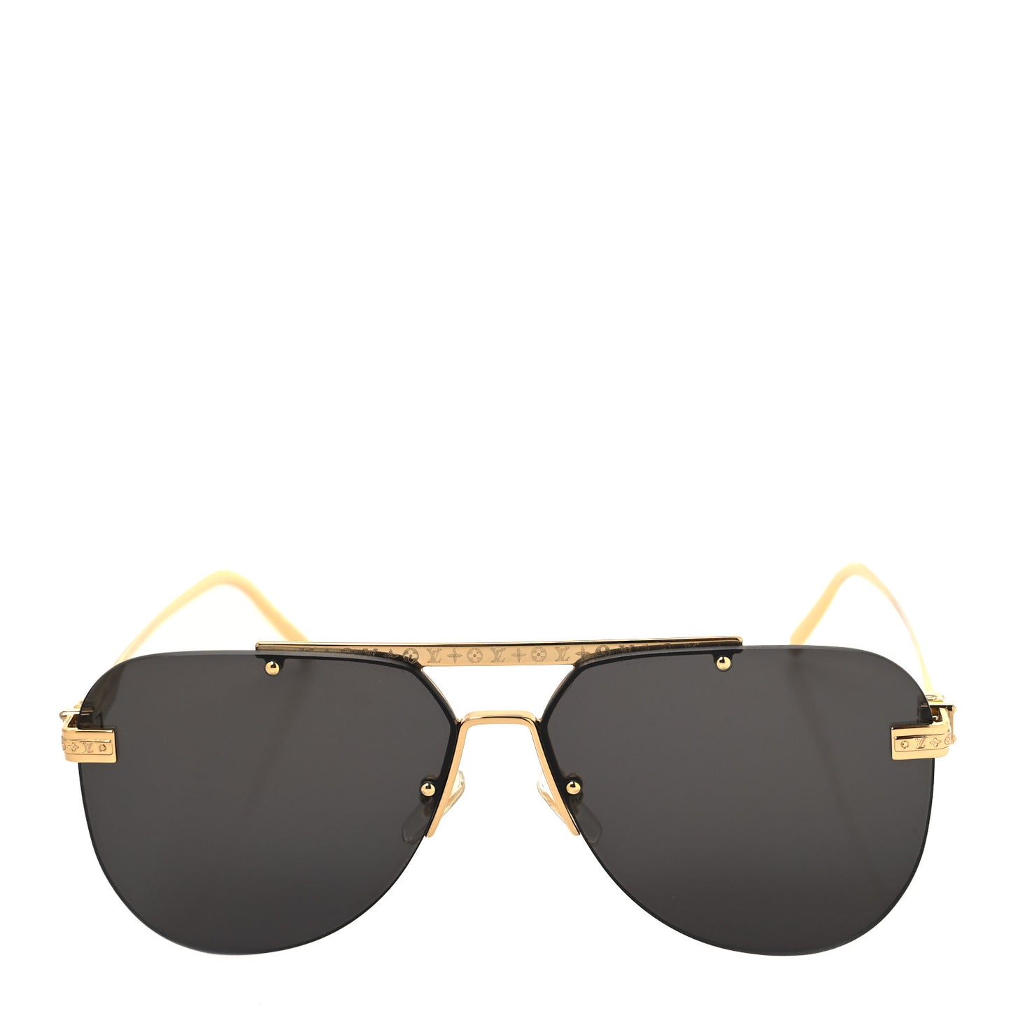 Metal LV Ash Sunglasses Z1261W Gold