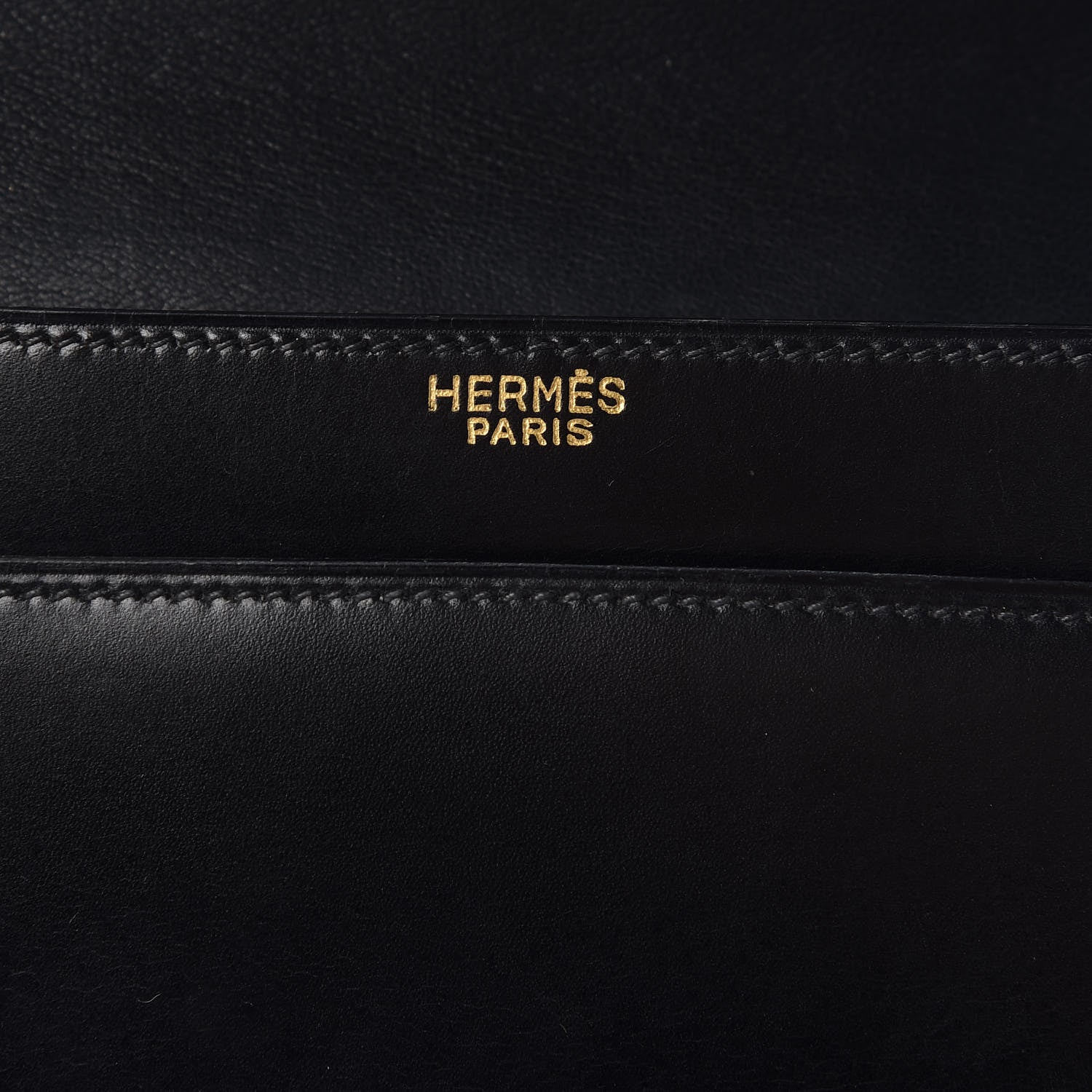 Hermes Box Top Handle Bag Black 6 of 16